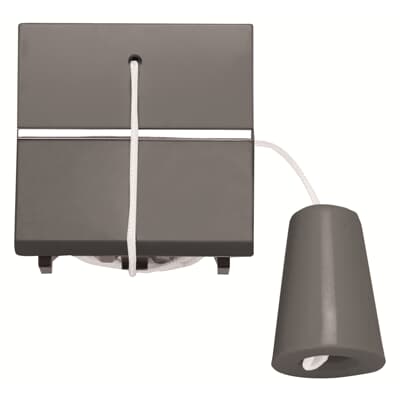 [2CLA224800N1801] Pullcord switch 1-gang, 1-way, SP - 2M - Anthracite