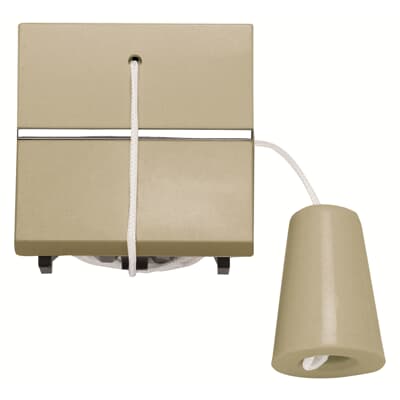 [2CLA224800N1901] Pullcord switch 1-gang, 1-way, SP - 2M - Champagne