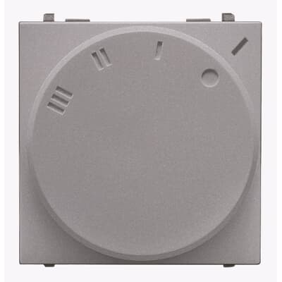 [2CLA225410N1301] Rotatory 3-speed fan control - 2M - Silver