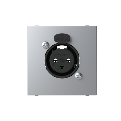[2CLA225510N1301] XLR connection unit - 1M - Silver