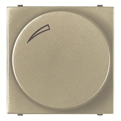 [2CLA226090N1901] 1-10V rotary dimmer - 2M - Champagne