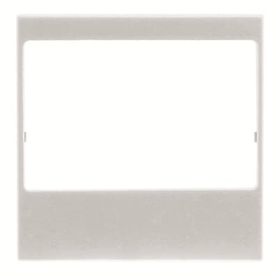 [2CLA226800N1301] Cover plate for radio/remote control modules - 2M - Silver