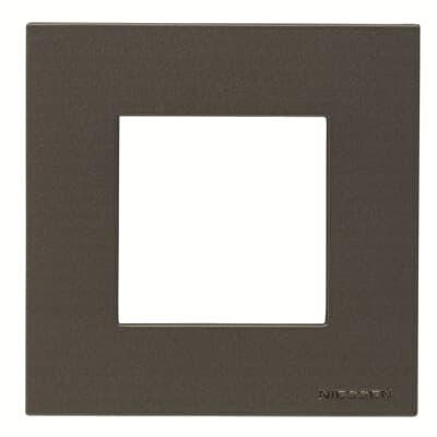 [2CLA227110N1802] Frame 1-gang / 2-modules - Basic - Anthracite