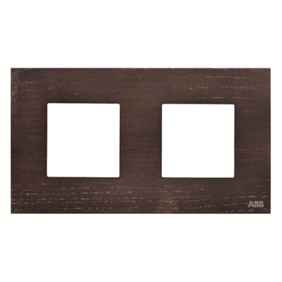 [2CLA227200N2102] Frame 2-gang / 2+2-modules - Noble - Wengué