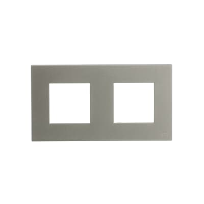 [2CLA227210N1902] Frame 2-gang / 2+2-modules - Basic - Champagne