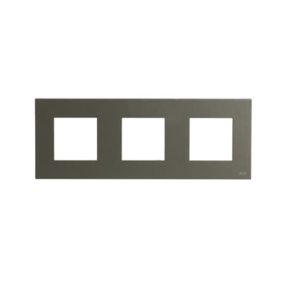 [2CLA227310N1902] Frame 3-gang / 2+2+2-modules - Basic - Champagne