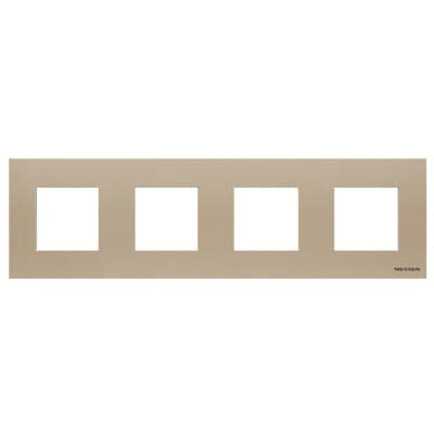[2CLA227400N1902] Frame 4-gang / 2+2+2+2-modules - Champagne