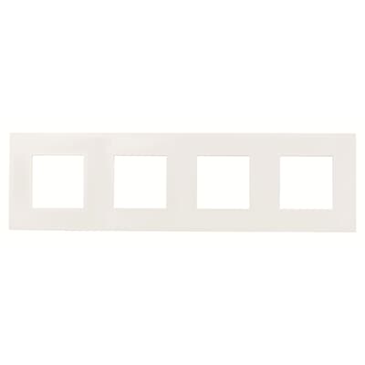 [2CLA227410N1102] Frame 4-gang / 2+2+2+2-modules - Basic - White