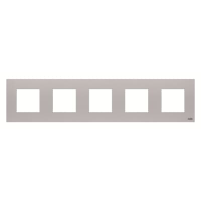 [2CLA227500N1302] Frame - 5-gang / 2+2+2+2+2-modules - Silver
