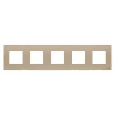 [2CLA227500N1902] Frame - 5-gang / 2+2+2+2+2-modules - Champagne