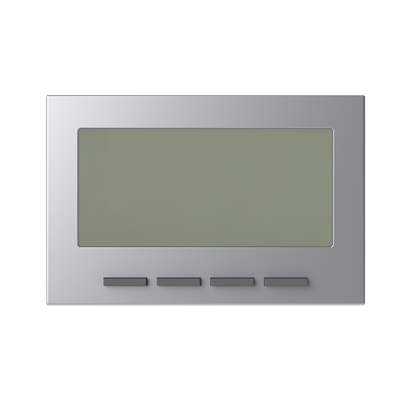 [2CLA234000N1301] Programmable thermostat - 3M - Silver