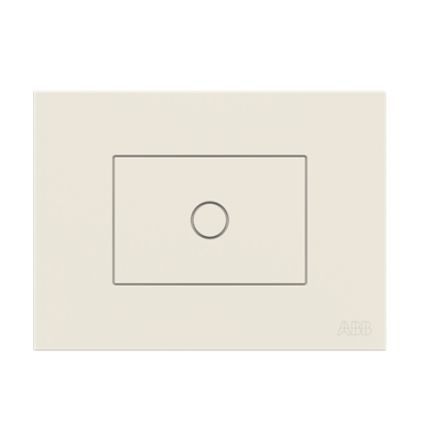 [2CLA237010N1102] Frame - Blank for 3-module box - White