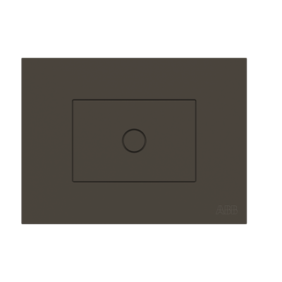 [2CLA237010N1802] Frame - Blank for 3-module box - Anthracite