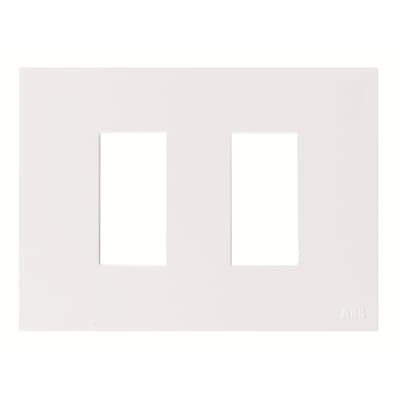 [2CLA237220N1102] Frame - 2-gang / 1+1-modules - White
