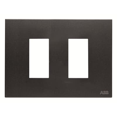 [2CLA237220N1802] Frame - 2-gang / 1+1-modules - Anthracite