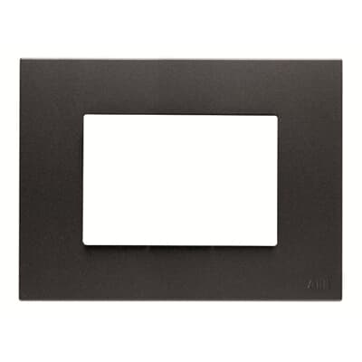 [2CLA237310N1802] Frame - 1-gang / 3-modules - Anthracite