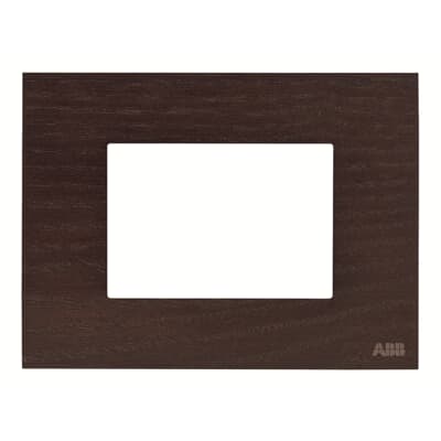 [2CLA237310N2102] Frame - 1-gang / 3-modules - Noble - Wengué