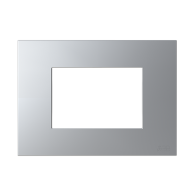 [2CLA237310Z1301] Frame - 1-gang / 3M - Silver