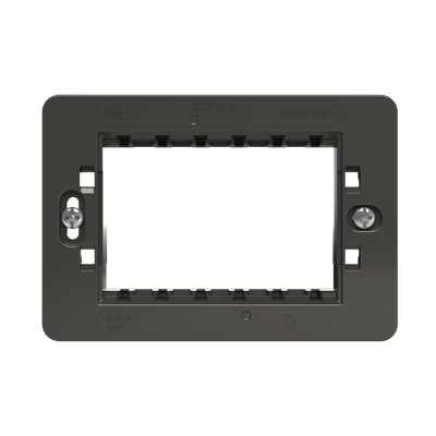 [2CLA237391Z1001] Mounting grid - 1-gang / 3M - Plastic