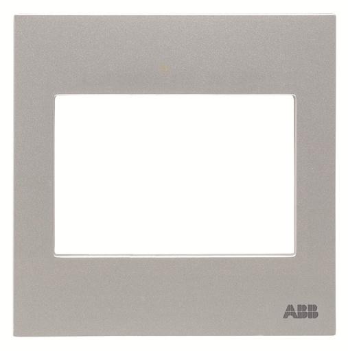 [2CLA257300N1902] Frame - 1-gang / 3-modules in squeare box - Champagne