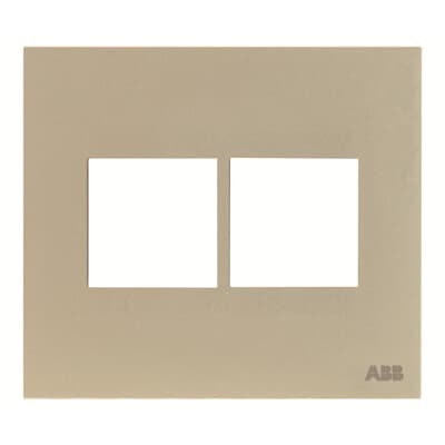 [2CLA267220N1902] Frame - 2-gang / 2+2-modules - Champagne