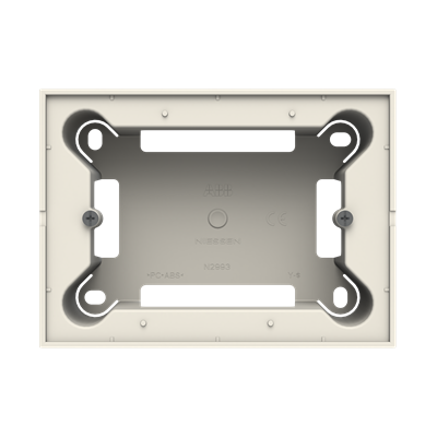 [2CLA299300N1101] Surface mounting box - 3 modules - White