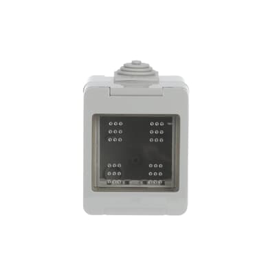[2CLA329100N1101] Surface box IP55 Zenit/Stylo 2M