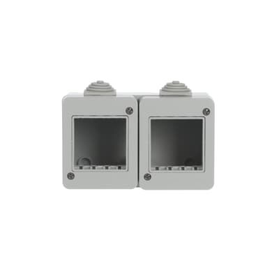 [2CLA329210N1101] Surface box IP40 Zenit/Stylo 4M