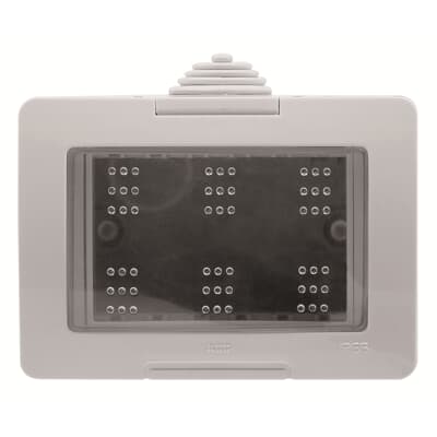 [2CLA339100N1101] Surface box IP55 Zenit/Stylo 3M