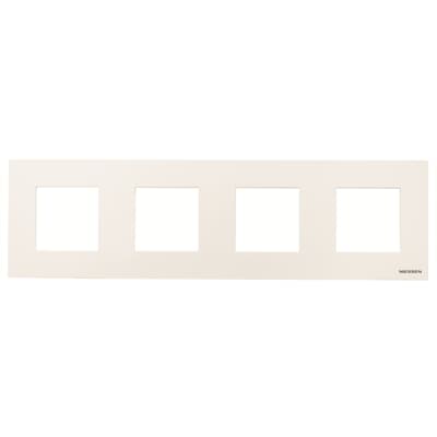 [2CLA227400N1102] Frame 4-gang / 2+2+2+2-modules - White