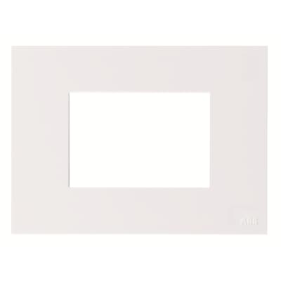 [2CLA237310N1102] Frame - 1-gang / 3-modules - White