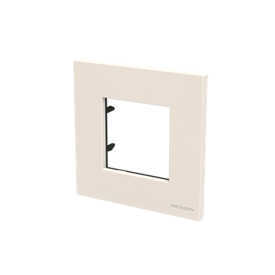 [2CLA247400N3902] Frame - 1-gang / 4-modules - Champagne Glass