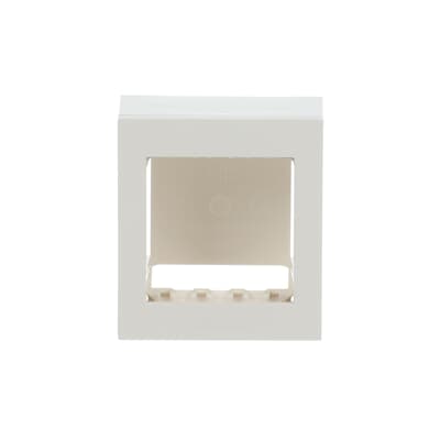 [2CLA299110N1101] Surface mounting box with frame - 2 modules - White