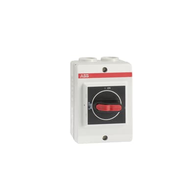 [1SCA022383R2130] Front Operated, Plastic Enclosed Switch, 3p, 16A, IP54