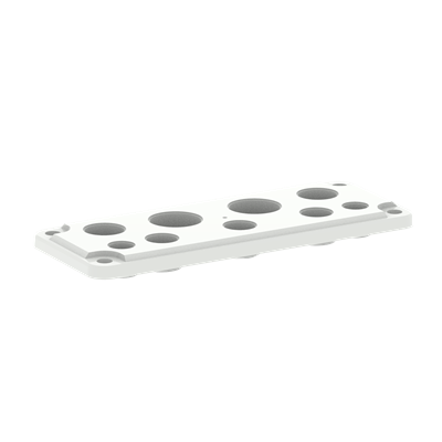 [1SCA022715R9170] II/C-flanges - 2xM32+2xM25+3xM20+2xM16