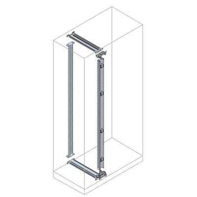 [EM2011] IS2-Intermediate rear upright for cable container H=2000mm