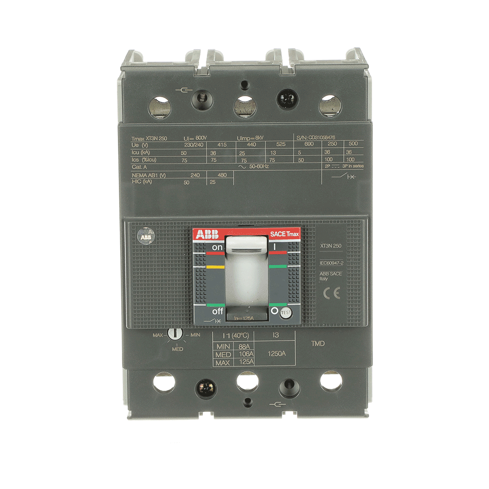 [1SDA068058R1] XT3N 250 TMD 200-2000 3p F F
