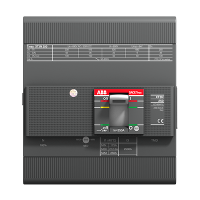 [1SDA068069R1] XT3N 250 TMD 200-2000 4p F F InN=100%